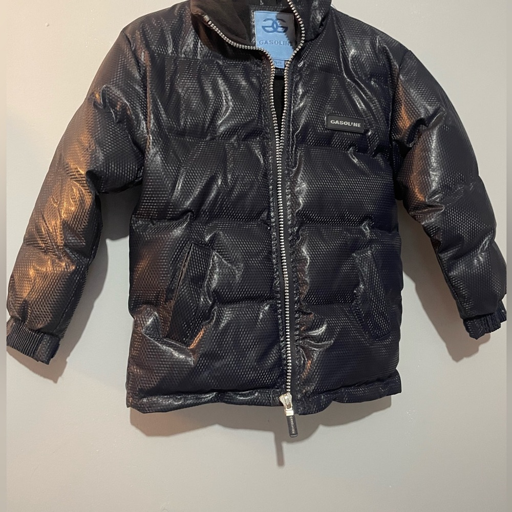 Gasoline Winter Coat Kids 5/6 years Color blue